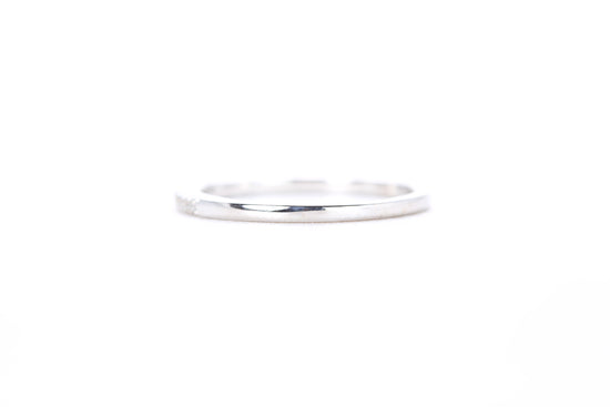 Delicate Diamond Ring White Gold