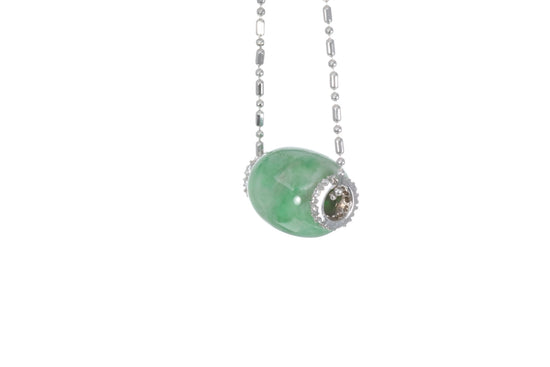 Jadeite Cylinder Pendant