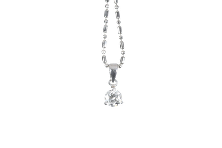 Diamond Solitaire Pendant