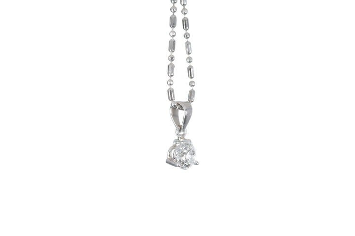 Diamond Solitaire Pendant