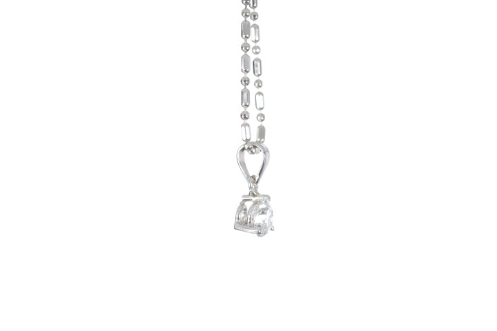 Diamond Solitaire Pendant