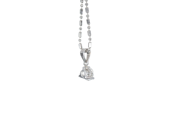 Diamond Solitaire Pendant