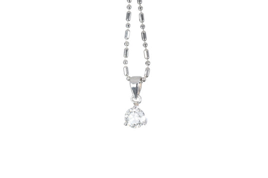 Diamond Solitaire Pendant