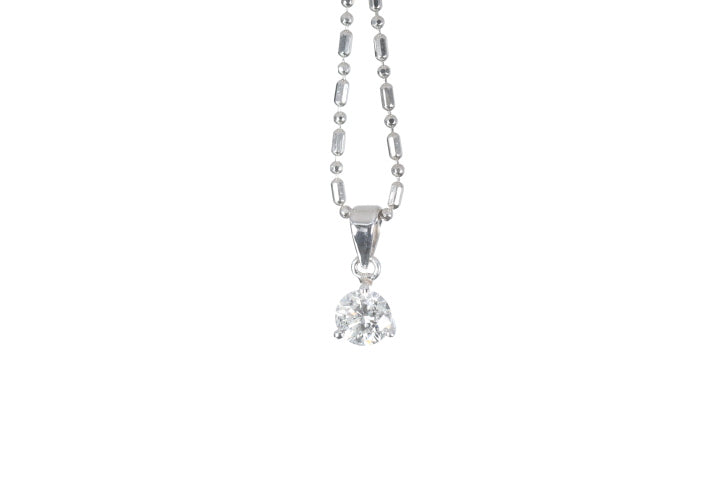 Diamond Solitaire Pendant