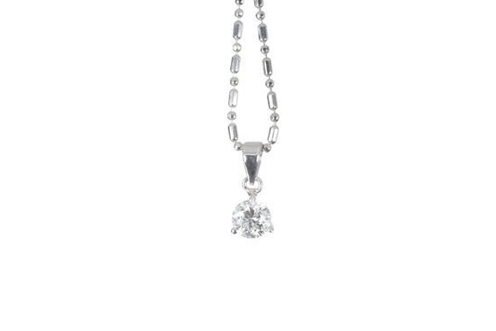 Diamond Solitaire Pendant