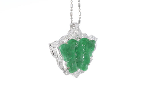 Jadeite Butterfly Pendant