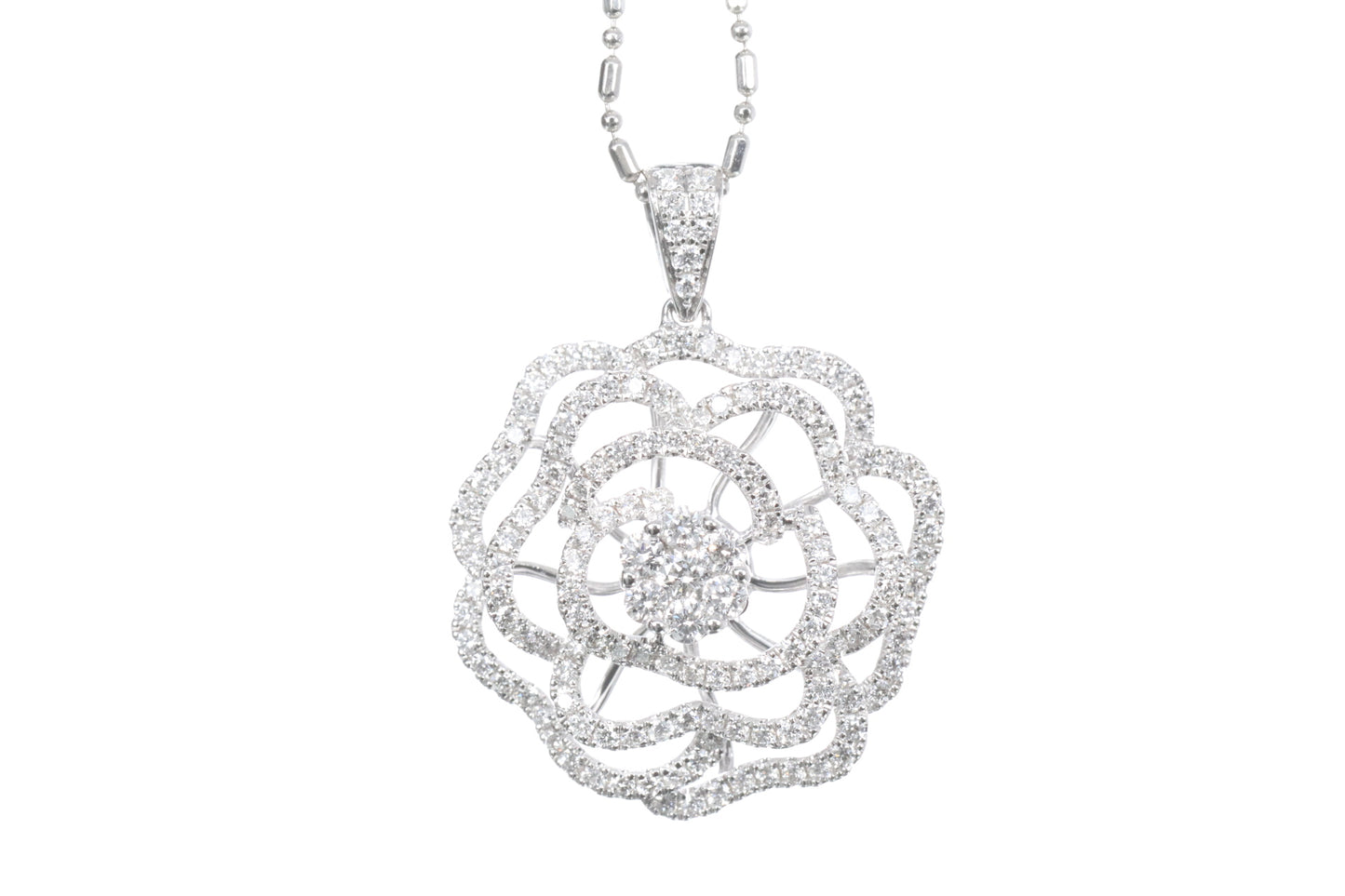 Rose Diamond Pendant