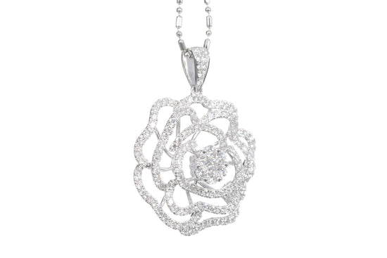 Rose Diamond Pendant