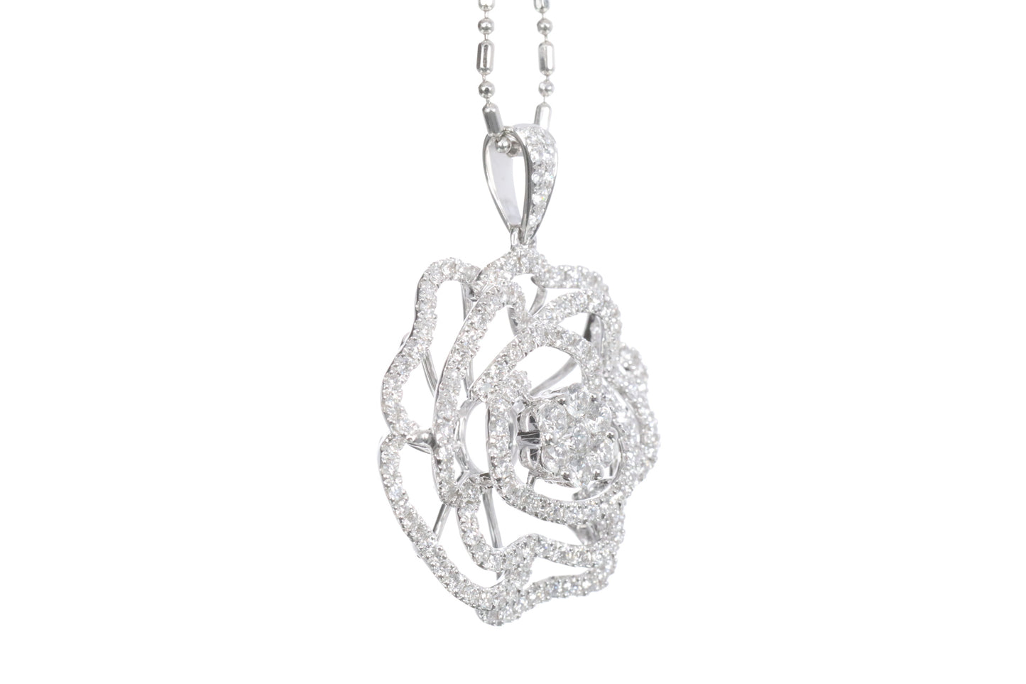 Rose Diamond Pendant