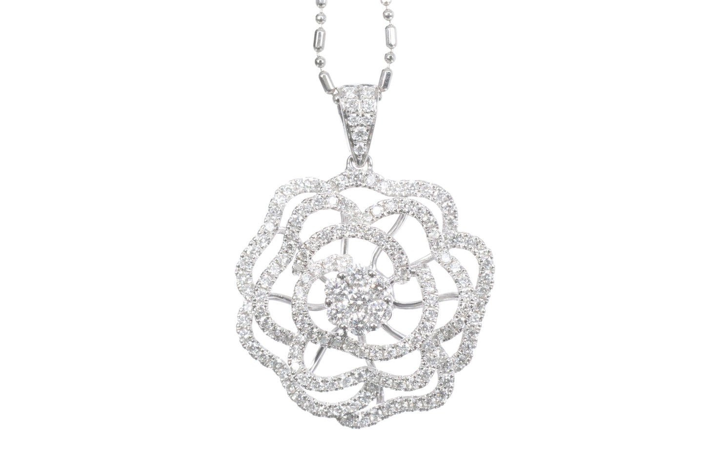 Rose Diamond Pendant